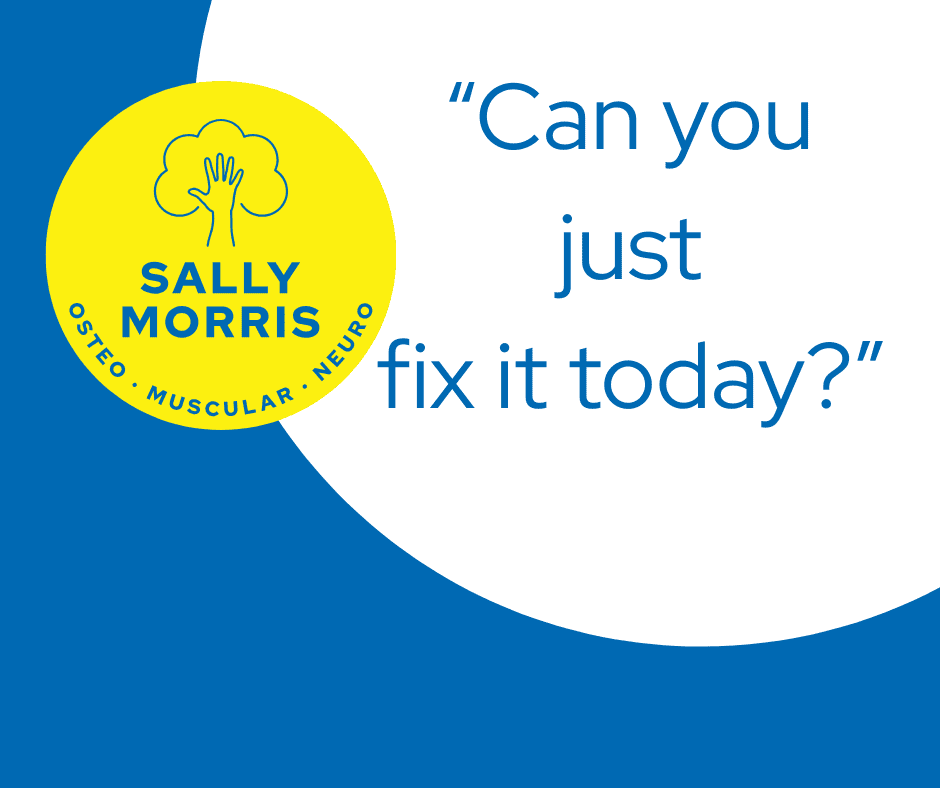 “Can you just fix it today”